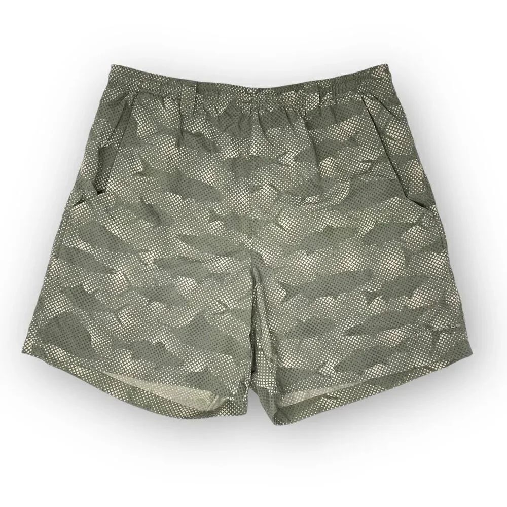 Columbia PFG Swim Trunks Fish Camo 8” Inseam Omni Shade Men Size Small No Liner